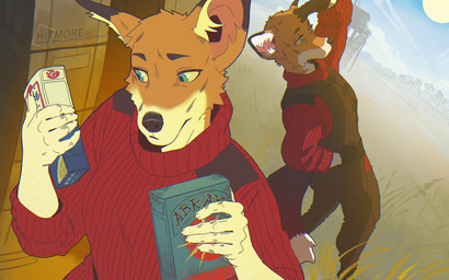 Rating: s
ID: 5594828
Date: 2025-05-24 11:20:50 -0400
Status: active
Score: 10
16:10 2020 5_fingers anthro apocalypse black-backed_jackal blue_eyes box canid canine canis clothing container digital_drawing_(artwork) digital_media_(artwork) female female_focus fingers food gloves handwear hitmore holding_object jackal juice_box light mammal signature solo sun sunlight tail whisper_(gabrielofcreosha) widescreen post #5594828