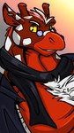 Rating: s
ID: 5441742
Date: 2025-03-18 13:33:22 -0400
Status: active
Score: 0
2019 9:16 alternate_species anthro black_scarf body_hair chest_hair ear_piercing eyewear fierglief fierglief_(character) fur giraffe giraffid glasses hi_res huge_muscle looking_at_viewer male mammal piercing red_body red_fur scarf smile solo spots white_spots yellow_eyes post #5441742