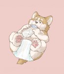 Rating: s
ID: 5609604
Date: 2025-05-30 15:38:18 -0400
Status: active
Score: 17
anthro baby baby_bottle beverage bottle brown_body brown_fur canid canine canis clean_diaper clothed clothing container corey(fluffypamps) diaper diaper_only domestic_dog drinking fluffypamps fur herding_dog hi_res lying male mammal on_back pastoral_dog pawpads paws pink_background pink_pawpads simple_background solo tan_body tan_fur topless wearing_diaper welsh_corgi wetness_indicator young young_anthro young_male post #5609604