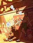 Rating: s
ID: 5588170
Date: 2025-05-21 11:23:16 -0400
Status: active
Score: 8
2025 absurd_res against_surface against_wall anthro blue_hair cigarette claws clothed clothing coca coca_meza colored comic dessert detailed_background dialogue digital_drawing_(artwork) digital_media_(artwork) domestic_cat duo english_text felid feline felis female food fur gesture hair hand_gesture handwear hi_res ice_cream ice_cream_cone licking_ice_cream male mammal mitten_hands mittens outside requiem_etsu shaded signature sitting sitting_on_ground smile smoking smoking_cigarette speech_bubble summer teeth text tongue tongue_out white_body white_fur post #5588170