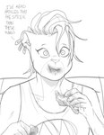 Rating: s
ID: 4720295
Date: 2024-04-14 11:52:18 -0400
Status: active
Score: 13
2024 4_fingers anthro bare_shoulders black_and_white black_text bust_portrait chewing chicken_meat chicken_wings claws clothed clothed_anthro clothed_female clothing dbaru dialogue digital_drawing_(artwork) digital_media_(artwork) dirty dirty_hands dirty_mouth ear_piercing ear_ring eating eating_chicken_meat eating_chicken_wings eating_food eating_meat english_text eyebrows eyelashes felid female finger_claws fingers food hair holding_chicken_meat holding_chicken_wings holding_food holding_meat holding_object humanoid_hands iris lion mammal meat monochrome mouth_closed pantherine piercing portrait print_clothing print_shirt print_tank_top print_topwear pupils ring_piercing sally_pride shadow shirt short_hair sidecut solo tank_top teenage_mutant_ninja_turtles text thin_eyebrows three-quarter_view topwear post #4720295