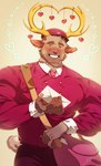 Rating: s
ID: 5617412
Date: 2025-06-02 21:10:44 -0400
Status: active
Score: 2
2024 absurd_res anthro antlers booboo34 bottomwear clothing cuff_links dated deer delivery_(commerce) delivery_employee double_breasted_suit fur gold_antlers hat headgear headwear heart_cuff_links heart_symbol hi_res holding_letter horn letter looking_at_viewer male mammal muscular muscular_anthro muscular_male necktie new_world_deer pants pink_bottomwear pink_clothing pink_hat pink_headwear pink_necktie pink_pants pink_suit postal_carrier postal_delivery red_nose reindeer signature small_tail smile solo stamp suit tail tan_body tan_fur white_dress_shirt yellow_eyes post #5617412
