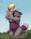 Rating: s
ID: 5536075
Date: 2025-04-28 11:29:41 -0400
Status: active
Score: 16
2025 amputated_tail anthro bandage belly biped blue_sky blush bovid bracelet bunny_costume caprine chimera chimeracauldron clothing costume cuffs_(clothing) curled_horn digital_media_(artwork) digital_painting_(artwork) ear_piercing easter egg emanata eyewear female glasses goat golden_egg grey_body grey_skin hi_res holding_egg holding_object holidays horn jewelry joan?_(chimeracauldron) leaf looking_at_viewer mammal navel painting_(artwork) piercing plant shrub sky solo standing trans_(lore) trans_woman_(lore) wearing_glasses post #5536075