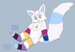 Rating: s
ID: 5643036
Date: 2025-06-14 23:28:55 -0400
Status: pending
Score: 0
2025 absurd_res anthro bisexual_pride_colors blue_shiru_(lilacmonarch) canid cheek_tuft clothing digital_drawing_(artwork) digital_media_(artwork) facial_tuft fakemon footwear footwear_only forehead_gem fur fur_markings gem hi_res infineon jewelry lgbt_pride lgbt_pride_month lilacmonarch looking_at_viewer male mammal markings mostly_nude necklace nintendo nonbinary_(lore) nonbinary_pride_colors pokemon pokemon_(species) pride_colors sitting socks socks_only solo tail tuft post #5643036