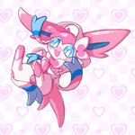 Rating: s
ID: 5620503
Date: 2025-06-04 11:49:58 -0400
Status: active
Score: 19
1:1 2025 ambiguous_gender astella1204 blue_eyes blush blush_lines bow_(anatomy) eeveelution feral fur generation_6_pokemon heart_background heart_symbol looking_at_viewer nintendo open_mouth paws pink_body pink_fur pokemon pokemon_(species) ribbons_(anatomy) signature simple_background solo star star_symbol sylveon tail white_body post #5620503