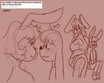 Rating: s
ID: 4216274
Date: 2023-08-06 00:29:00 -0400
Status: active
Score: 36
5:4 anthro asdro_(artist) big_breasts blush breasts duo embarrassed female heart_symbol hi_res lagomorph larger_female leporid love male male/female mammal rabbit shy size_difference sketch skinny_male smaller_male tiny_rabbit_is_obsessed_with_giant_girlfriend trans_(lore) trans_man_(lore) trans_woman_(lore) post #4216274