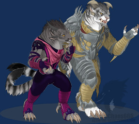 alpha_channel anthro armor blackchaos666 charr claws clothing duo fangs feline female flat_chested fluffy fluffy_tail fur grey_fur guild_wars hi_res horn mammal mane multi_ear plate_armor simple_background striped_fur stripes transparent_background url video_games watermark white_fur yellow_eyes
Rating: Safe
Score: 3
User: rednikzelong
Date: July 23, 2017 alpha_channel anthro armor blackchaos666 charr claws clothing duo fangs feline female flat_chested fluffy fluffy_tail fur grey_fur guild_wars hi_res horn mammal mane multi_ear plate_armor simple_background striped_fur stripes transparent_background url video_games watermark white_fur yellow_eyes
Rating: Safe
Score: 3
User: rednikzelong
Date: July 23, 2017
