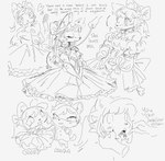 Rating: s
ID: 5653062
Date: 2025-06-19 09:18:02 -0400
Status: active
Score: 10
anthro bodily_fluids bubble_text clothing collar daisy_(pawberry) disembodied_hand domestic_cat dress drooling duo emanata empty_eyes english_text eyes_closed felid feline felis female feminization frilly frilly_clothing frilly_dress heart_symbol hi_res hormone_replacement_therapy l-tech mammal mara_(pawberry) monochrome pawberry petticoat pill_on_tongue saliva serval sketch_page smile text tongue tongue_out trans_(lore) trans_woman_(lore) post #5653062