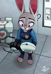 Rating: s
ID: 5477112
Date: 2025-04-02 12:04:21 -0400
Status: active
Score: 154
2025 3_toes anthro breasts clothed clothing disney european_rabbit eyebrows feet female fingers fur grey_body grey_fur hi_res judy_hopps lagomorph leporid long_ears mammal oryctolagus police police_uniform portal_(series) portal_gun purple_eyes question_mark qupostuv35 rabbit signature solo standing toes uniform valve weighted_companion_cube zootopia post #5477112