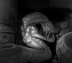 Rating: s
ID: 5145507
Date: 2024-10-28 18:34:31 -0400
Status: active
Score: 27
alley ambiguous_gender apode brick_wall draconcopode dumpster fangs food fruit greyscale halloween hi_res holidays legless monochrome monster naga plant pumpkin serpentine solo teeth unhinged_jaw universaldragon wall_(structure) post #5145507
