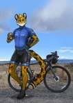 Rating: s
ID: 5597262
Date: 2025-05-25 12:07:16 -0400
Status: active
Score: 18
2025 5_fingers absurd_res anthro bicycle blue_eyes bottomwear cheetah clothed clothed_anthro clothed_male clothing cloud day felid feline fingers fully_clothed fully_clothed_anthro fully_clothed_male fur hi_res holding_object male mammal markings outside pgm300 sky smile solo spots spotted_body spotted_fur spotted_markings spotted_tail standing tail tail_markings topwear vehicle yellow_body yellow_fur yellow_tail post #5597262