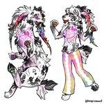 Rating: s
ID: 5366725
Date: 2025-02-11 17:02:33 -0500
Status: active
Score: 2
2024 absurd_res ambiguous_gender anthro bodily_fluids bottomwear canid canine canis clothed clothed_anthro clothing digital_drawing_(artwork) digital_media_(artwork) domestic_dog feral floating fur heart_(marking) hi_res mammal markings multi_tail multicolored_body multicolored_bottomwear multicolored_clothing multicolored_fur multicolored_pawpads multiple_images pants paw_pose pawpads pose rainbow_bottomwear rainbow_clothing rainbow_inner_ear rainbow_nose rainbow_pants rainbow_pawpads sam_kipperman solo spots spotted_inner_ear spotted_nose spotted_pawpads spotted_tongue standing tail tears tongue topless topless_anthro post #5366725