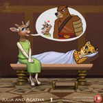 Rating: s
ID: 2975400
Date: 2021-10-14 21:38:09 -0400
Status: active
Score: 50
1:1 agatha_(vestina) anthro bear bed bedroom blue_eyes bovid brown_body caprine cheetah comic countershading dialogue duo felid feline female furniture gladiator goat group heart_symbol hi_res hooves horn ibex julia_(vestina) looking_at_another male male/female mammal markings pictographics pillow rome spots spotted_body teeth text url ursus_(vestina) vestina warrior white_body yellow_body post #2975400