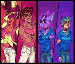 Rating: s
ID: 5071731
Date: 2024-09-24 15:40:52 -0400
Status: active
Score: 5
alpha_channel alternate_universe anthro arm_tattoo border bulle_(prettyparty) clothed clothing collar doran_(prettyparty) dragon duo ear_piercing earth_dragon eyebrow_piercing facial_piercing hi_res human male male_anthro male_human mammal multiple_piercings mythological_creature mythological_scalie mythology nose_piercing piercing prettyparty scalie tattoo trans_(lore) trans_man_(lore) transparent_border post #5071731