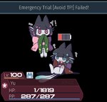 Rating: s
ID: 5259968
Date: 2024-12-23 02:49:48 -0500
Status: active
Score: 2
alpha_channel anthro black_hair blue_eyes clothing duo english_text game_ui green_clothing hair hands_over_mouth implied_transformation koume_(pso2) oagoner paws phantasy_star phantasy_star_online_2 red_clothing sega simple_background sitting spiral spiral_eyes text transparent_background post #5259968