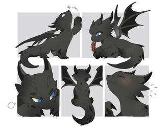 Rating: s
ID: 5734351
Date: 2025-07-25 19:08:13 -0400
Status: active
Score: 26
ambiguous_gender arthropod black_body black_scales blue_eyes butterfly claws dragon feral horn insect lepidopteran mouth_full mythological_creature mythological_scalie mythology pan_4 raon_miru scales scalie sitting smile solo steak_in_mouth tail trash_of_the_count's_family wings post #5734351