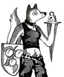 Rating: s
ID: 5543104
Date: 2025-05-02 00:42:23 -0400
Status: active
Score: 7
anthro belt black_bottomwear black_clothing black_pants black_shirt black_tank_top black_topwear bottomwear breasts canid canine clothing crop_top female greyscale holding_melee_weapon holding_object holding_shield holding_sword holding_weapon mammal medium_breasts melee_weapon mia_cain midriff monochrome navel open_belt pants pubes shield shirt solo sword tail tank_top topwear weapon post #5543104
