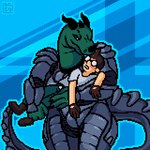 Rating: s
ID: 5393479
Date: 2025-02-23 19:32:31 -0500
Status: active
Score: 82
1:1 2025 4_fingers abstract_background animated armor balhannur belt black_claws black_eyes black_horn blue_tongue blush bottomwear brown_clothing brown_gloves brown_hair brown_handwear carrying_another carrying_partner claws clothing digital_media_(artwork) duo eyewear face_lick female fingers glasses gloves green_body green_bottomwear green_clothing green_pants green_scales grey_armor hair handwear hi_res holding_another horn human impact_effect kissing langui larger_female licking licking_another licking_partner long_tail male male/female mammal multi_nostril open_mouth paenitentia pants scales shirt short_playtime signature size_difference tail teeth tongue topwear wearing_armor wearing_glasses wearing_gloves white_clothing white_shirt white_topwear yellow_teeth post #5393479