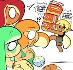 Rating: s
ID: 4976701
Date: 2024-08-10 12:06:12 -0400
Status: active
Score: 28
agent_3_(splatoon) agent_3_(splatoon_3) agent_4_(splatoon) agent_8_(splatoon) barefoot braid_(splatoon) cephalopod chicken_meat confusion eating eating_food feet female food hi_res holding_object home humor inkling inkling_girl kaori_(splatoon) marine meat mollusk nintendo noodles octarian octoling octoling_girl pointy_ears pseudo_hair puppysnackz ramen ramen_noodles rice sandwich_(food) shocked splatfest splatoon surume_(splatoon) tentacle_hair tentacles post #4976701