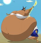 Rating: s
ID: 3694815
Date: 2022-11-16 15:51:32 -0500
Status: active
Score: 9
2021 anbs-02 anklet anthro artist_collaboration barefoot belly big_belly big_breasts bottomwear bracelet breasts canid canine canis cleavage clothed clothing cloud dino.d.dice ears_up fangs feet female glowing glowing_staff hair hectorthewolf hi_res holding_object holding_staff huge_belly hyper hyper_belly jackal jewelry looking_at_viewer mammal morbidly_obese morbidly_obese_anthro morbidly_obese_female navel obese obese_anthro obese_female open_mouth outside overweight overweight_anthro overweight_female raised_arm sand sky smile solo staff standing sun teeth thick_thighs tongue topwear torn_clothing wide_eyed zenonzard post #3694815