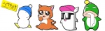 Rating: s
ID: 194844
Date: 2012-02-16 14:23:11 -0500
Status: active
Score: 3
ambiguous_gender anthro bodily_fluids domestic_cat drooling eyewear felid feline felis ghost group hebe_(hebereke) hebereke hi_res jennifer_(hebereke) mammal o-chan running saku-980 saliva simple_background spirit sukezaemon sunglasses undead white_background post #194844