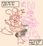 Rating: s
ID: 5416022
Date: 2025-03-06 12:42:46 -0500
Status: active
Score: 36
2022 3_toes anthro bag bonnet_(roommates) clothing color_coded color_coded_text dialogue digital_media_(artwork) duo english_text eyelashes eyewear fan_character feet female fingers five_nights_at_freddy's glasses goggles holding_object lagomorph leporid mammal net open_mouth pool_float pool_toy rabbit roommates:motha scottgames scut_tail short_tail simple_background smile snorkel soulcentinel standing sunglasses swimming_fins swimming_goggles swimming_trunks swimwear tail text toes toy toy_gun underwear vanny_(fnaf) vanny_(soulcentinel) visor water_balloon water_gun young young_anthro young_female post #5416022