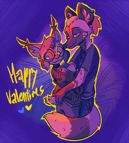 Rating: s
ID: 5708182
Date: 2025-07-14 11:39:39 -0400
Status: active
Score: 10
2025 african_wild_dog ambiguous_gender anthro biped blush canid canine clothed clothed_ambiguous clothing digital_drawing_(artwork) digital_media_(artwork) duo ear_piercing ear_ring english_text eyewear felid feline fully_clothed fully_clothed_ambiguous glasses hi_res lynx mammal marc_(theblueberrycarrots) milo_(juantriforce) piercing purple_background ring_piercing round_glasses simple_background smile tail tail_grab text theblueberrycarrots post #5708182