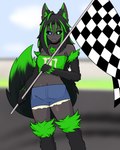 Rating: s
ID: 5522566
Date: 2025-04-22 08:50:45 -0400
Status: active
Score: 12
4:5 absurd_res black_hair blue_eyes bottomwear canid canid_demon canine checkered checkered_flag clothing crop_top demon denim denim_bottomwear denim_clothing denim_shorts female flag fluffy fluffy_chest green_eyes green_hair hair hellhound hellhound_(mge) heterochromia hi_res humanoid inner_ear_fluff long_hair lunyaru mammal monster_energy monster_girl_(genre) monster_girl_encyclopedia mythological_canine mythological_creature mythology paws shirt shorts solo tail topwear tuft post #5522566