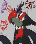 Rating: s
ID: 5413895
Date: 2025-03-05 14:21:43 -0500
Status: active
Score: 3
absurd_res anthro beard black_body canid canine canis clothing demonrat dragon duo eyewear facial_hair fur glasses goatee hair heart_symbol hi_res holidays hug long_hair male male/male mammal mythological_creature mythological_scalie mythology necktie red_body red_fur scalie valentine's_day wearing_glasses white_body white_fur wolf post #5413895