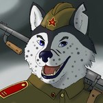 Rating: s
ID: 5647509
Date: 2025-06-16 23:44:49 -0400
Status: pending
Score: 1
1:1 anthro anti-tank_gun blue_eyes canid canine canis domestic_dog felid fur gun husky leopard male mammal markings nordic_sled_dog pantherine ranged_weapon russian shekles smile solo soviet_union spitz spots spotted_body spotted_fur weapon post #5647509