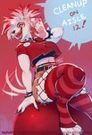 Rating: s
ID: 4925882
Date: 2024-07-17 22:09:25 -0400
Status: active
Score: 187
2024 5_fingers anthro belt black_lips blue_eyes bottomwear bracelet breasts bull_terrier bullseye_(target) canid canine canis clothed clothing crop_top crop_top_overhang crossgender dialogue digital_media_(artwork) domestic_dog employee_uniform english_text eye_spot eyelashes fangs female fingers fishnet_clothing fishnet_leggings fishnet_legwear freckles full-length_portrait fully_clothed fur hi_res hunting_dog jewelry kayfoxii leggings legwear lips mammal mascot midriff navel navel_piercing open_mouth pawpads piercing portrait red_clothing shirt shorts sitting solo speech_bubble spiked_bracelet spikes tail tail_motion tailwag target_ball target_corporation teeth terrier text thick_thighs thigh_highs three-quarter_view toeless_legwear toeless_stockings tomboy topwear watermark white_body white_fur post #4925882