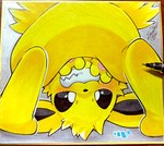 Rating: s
ID: 5524991
Date: 2025-04-23 11:42:17 -0400
Status: active
Score: 57
ambiguous_gender butt eeveelution featureless_crotch feral fur generation_1_pokemon hi_res jolteon looking_at_viewer looking_through looking_through_legs mamedon nintendo null pokemon pokemon_(species) rear_view simple_background solo traditional_media_(artwork) yellow_body yellow_fur post #5524991