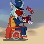 Rating: s
ID: 2694228
Date: 2021-04-12 03:35:58 -0400
Status: active
Score: 7
1:1 2014 anthro arctic_fox boxing_gloves canid canine carmen_(patrol_03) clothing contact_onomatopoeia disability english_text face_punch face_torture female fox gift handwear head_torture impact_onomatopoeia mammal motorized_wheelchair onomatopoeia paraplegic patrol_03 police police_uniform punch solo sound_effects text true_fox uniform unknown_artist vehicle wheelchair post #2694228