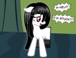 Rating: s
ID: 2458567
Date: 2020-10-23 18:23:44 -0400
Status: active
Score: 35
badumsquish computer dialogue distressed electronics english_text equid equine female feral floppy_ears ghost halp hasbro hi_res horse laptop looking_back mammal my_little_pony onryo ponification pony red_eyes sadako_yamamura samara_morgan signet_(badumsquish) solo spirit static struggling stuck text the_ring through_screen undead young post #2458567