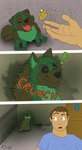 Rating: s
ID: 5009976
Date: 2024-08-25 18:17:35 -0400
Status: active
Score: 26
absurd_res black_eyes bowl brown_body brown_fur canid canine canis cheese clothed clothing comic confusion container crunch dairy_products digital_media_(artwork) dog_food dog_treat domestic_dog drugs duo eating english_text feral floor food fur furniture german_shepherd glowing glowing_eyes green_body green_eyes hair happy herding_dog hi_res human kitchen label male mammal medicine open_mouth owner_mark pastoral_dog pet_bowl pet_food pills rhox rhox_(character) scared shirt simple_background smile table tail tail_motion tailwag teeth text throwing tongue topwear water post #5009976