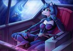 Rating: s
ID: 5449091
Date: 2025-03-22 10:45:43 -0400
Status: active
Score: 69
2025 accessory anthro beads belt blue_body blue_fur blue_hair bodysuit boots breasts canid canine circlet clothing cockpit eyebrows eyelashes female footwear fox fur great_fox hair hair_accessory hair_beads hand_on_leg hand_on_thigh hi_res krystal_(star_fox) mammal nintendo planet shoes sitting skinsuit snowsnow11 solo space spacecraft star_fox teal_eyes tight_clothing vehicle white_body white_fur post #5449091