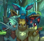 Rating: s
ID: 4581072
Date: 2024-02-05 20:32:40 -0500
Status: active
Score: 44
2022 ambiguous_gender annoyed anthro big_ears blue_eyes bokurei brown_eyes brown_kerchief brown_neckerchief cute_fangs dappled_light day dewott eevee eyeless eyewear fangs feral forest forest_background frown generation_1_pokemon generation_2_pokemon generation_5_pokemon gesture goggles goggles_around_neck grass group group_portrait hand_gesture head_tuft hi_res isolde_(bokurei) kerchief lance_(bokurei) looking_at_viewer luke_(bokurei) membrane_(anatomy) membranous_wings nature nature_background neck_tuft neckerchief neckwear nintendo one_eye_closed open_mouth open_smile outside plant pokemon pokemon_(species) pokemon_mystery_dungeon pose quilava red_eyes shrub size_difference smaller_feral smile spike_chunsoft spread_wings teeth tree tuft v_sign vlad_(bokurei) wings wink winking_at_viewer zubat post #4581072