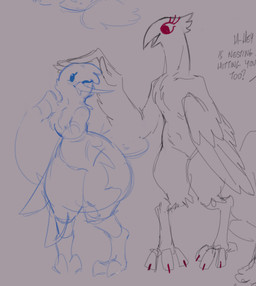 Rating: s
ID: 5682030
Date: 2025-07-02 14:09:47 -0400
Status: active
Score: 21
2025 anthro avian beady_eyes beak big_beak big_hands biped bird blush blush_lines bottom_heavy chest_tuft corvid corvus_(genus) crow digitigrade duo eyelashes feathers featureless_chest featureless_crotch feet female fluffy fluffy_chest flustered front_view head_tuft headpat huge_hands huge_hips huge_thighs larger_anthro larger_female long_beak long_neck looking_at_another nude nude_female oscine passerine pepper_(proxicute) proxicute salt_(drawtheuniverse) size_difference sketch slim_female small_waist smaller_anthro smaller_female species_request tail tail_feathers talons thick_thighs toes tuft wide_hips winged_arms wings post #5682030