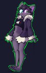 Rating: s
ID: 5601233
Date: 2025-05-27 00:02:17 -0400
Status: active
Score: 30
2025 3_toes 5:8 5_fingers anthro barefoot bat bottomless bottomless_anthro bottomless_male clothed clothed_anthro clothed_male clothing digital_media_(artwork) echo_(mewgle) eyebrow_through_hair eyebrows eyewear feet fingers front_view fur fur_trim_(clothing) glasses glistening glistening_eyewear glistening_glasses green_eyes hair hearing_aid hi_res jacket looking_at_viewer male male_anthro mammal mewgle open_clothing open_jacket open_topwear purple_body purple_fur purple_hair simple_background solo toes topwear translucent translucent_hair post #5601233