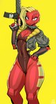 Rating: s
ID: 4145808
Date: 2023-07-02 08:37:54 -0400
Status: active
Score: 101
absurd_res armwear avian bird breasts clothing collar dinosaur dziero elbow_gloves eyebrow_piercing facial_piercing female gloves gun handwear hi_res hip_dips jacket latex leotard muscular muscular_thighs piercing playerunknown's_battlegrounds prehistoric_species ranged_weapon reptile scalie solo topwear weapon wide_hips post #4145808
