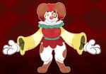 Rating: s
ID: 5602388
Date: 2025-05-27 13:37:37 -0400
Status: active
Score: 2
absurd_res amputee anthro bottomwear brown_body brown_fur clothing clown clown_costume clown_nose digitigrade disability ears_down eyelashes female floppy_ears fur gloves hair handwear harriet_(vivalex) hi_res lagomorph leporid long_sleeves mammal markings neckwear pivoted_ears prosthetic prosthetic_limb rabbit red_hair showcase simple_background skirt smile solo spots spotted_body spotted_fur spread_arms springs vivalex white_body white_fur yellow_eyes post #5602388