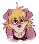 Rating: s
ID: 2676903
Date: 2021-03-31 16:24:07 -0400
Status: active
Score: 8
2020 2021 anthro blonde_hair bust_portrait canid canine canis domestic_dog female fur hair hi_res karen_(nonpack) mammal nonpack portrait purple_body purple_fur radrangy simple_background solo white_background post #2676903