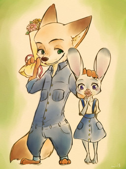 2018 anthro canine clothed clothing disney female fox fully_clothed fur hi_res judy_hopps lagomorph male mammal miso_zoo nick_wilde rabbit simple_background zootopia
Rating: Safe
Score: 4
User: Rysaerio-Misoery
Date: May 24, 2018 2018 anthro canine clothed clothing disney female fox fully_clothed fur hi_res judy_hopps lagomorph male mammal miso_zoo nick_wilde rabbit simple_background zootopia
Rating: Safe
Score: 4
User: Rysaerio-Misoery
Date: May 24, 2018