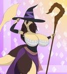 Rating: s
ID: 5573088
Date: 2025-05-15 00:13:43 -0400
Status: active
Score: 5
2020 absurd_res anthro big_breasts breasts brown_body brown_fur brown_hair brown_tail cane clothed clothed_anthro clothed_female clothing crosier digital_drawing_(artwork) digital_media_(artwork) female fur hair hat headgear headwear hi_res huge_breasts justmekenji kenari_neora kenari_neora_(justmekenji) long_hair magic magic_user mammal mythological_creature mythology scepter sergal solo tail tan_body tan_breasts tan_face tan_fur tan_tail thick_thighs wide_hips witch witch_costume witch_hat post #5573088