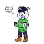 Rating: s
ID: 2461520
Date: 2020-10-25 23:56:26 -0400
Status: active
Score: 115
2020 anthro asriel_dreemurr baseball_cap black_bottomwear black_clothing black_eyes black_pants boots boss_monster_(undertale) bottomwear bovid bovid_horn brown_boots brown_clothing brown_footwear caprine caprine_horn cellphone clothed clothing coffee_cup container crackers_(artist) cup curved_horn dialogue electronics english_text floppy_ears footwear fully_clothed fur green_clothing green_hoodie green_topwear hat headgear headwear holding_cellphone holding_container holding_cup holding_object holding_phone hoodie horn lol_comments looking_at_viewer male mammal meme mlb new_era new_york_yankees nintendo open_mouth open_smile pants phone pogchamp ram_horn shoes simple_background smartphone smile solo standing starbucks talking_to_viewer text text_on_clothing text_on_hat text_on_headwear the_legend_of_zelda timberland topwear triforce undertale undertale_(series) white_background white_body white_fur young post #2461520
