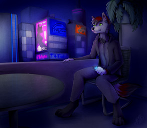 2013 4_toes 5_fingers anthro barefoot canine clothed clothing detailed_background digitigrade fur green_eyes grey_fur headphones male mammal neotheta smile solo toes wolf
Rating: Safe
Score: 1
User: Millcore
Date: June 28, 2017 2013 4_toes 5_fingers anthro barefoot canine clothed clothing detailed_background digitigrade fur green_eyes grey_fur headphones male mammal neotheta smile solo toes wolf
Rating: Safe
Score: 1
User: Millcore
Date: June 28, 2017