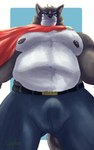 Rating: s
ID: 5570120
Date: 2025-05-13 18:09:56 -0400
Status: active
Score: 15
2025 5:8 adastra adastra_(series) amicus_(adastra) anthro belly big_moobs bottomwear butt canid canine canis clothed clothing denim denim_bottomwear denim_clothing digital_media_(artwork) echo_project fur hi_res jeans lupice lying male mammal moobs muscular muscular_male nipples on_front pants simple_background smile solo tail wolf post #5570120