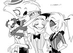 Rating: s
ID: 5606424
Date: 2025-05-29 07:23:32 -0400
Status: active
Score: 7
1_eye ambiguous_gender angel angel_dust anthro arachnid arthropod cherri_bomb_(hazbin_hotel) clothed clothing cyclops demon demon_humanoid domestic_pig enaic31 eyes_closed fallen_angel fat_nuggets_(hazbin_hotel) female feral group hat hazbin_hotel headgear headwear hi_res humanoid japanese_text lucifer_(hazbin_hotel) male mammal monochrome simple_background spider suid suine sus_(pig) text white_background post #5606424