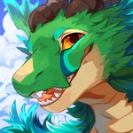 Rating: s
ID: 5650579
Date: 2025-06-18 07:56:22 -0400
Status: active
Score: 13
1:1 ambiguous_gender anthro brown_horn corzh77 dragon fangs fur green_body green_fur hi_res horn looking_at_viewer mythological_creature mythological_scalie mythology open_mouth open_smile orange_body red_eyes scalie smile solo teeth yellow_sclera post #5650579