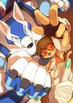 Rating: s
ID: 2850558
Date: 2021-07-27 18:15:29 -0400
Status: active
Score: 54
2021 anthro canid canine canis cute_fangs domestic_cat domestic_dog duo fangs felid feline felis fur looking_at_viewer male mammal manmosu_marimo open_mouth shota_feline_(marimo) smile tan_body tan_fur teeth white_body white_canine_(marimo) white_fur young young_anthro young_male post #2850558